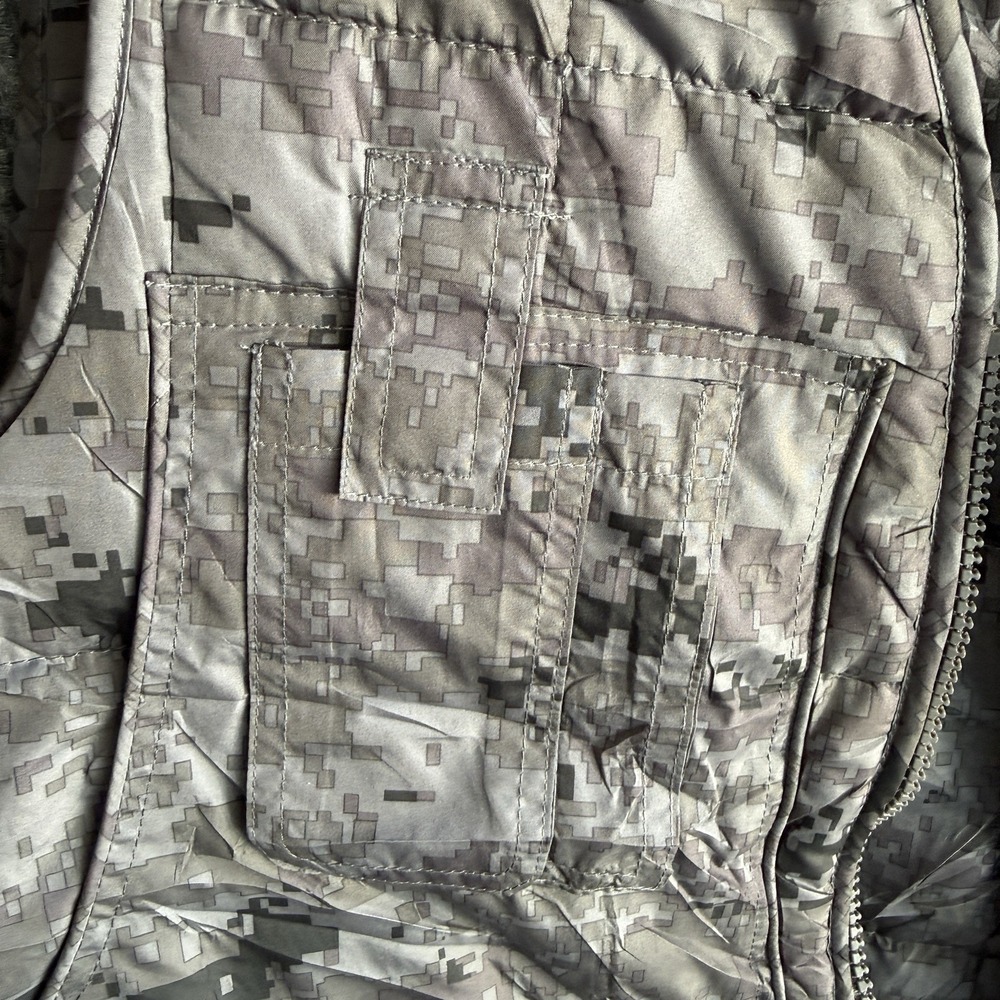 Northgate Expedition Mens 9 Pocket Utility Vest L Gray Digital Camouflage - Picture 6 of 9
